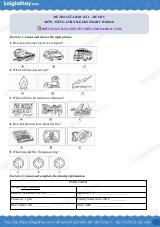 Đề thi giữa kì 1 Tiếng Anh 8 iLearn Smart World - Đề số 5